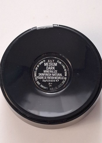 Mac 
Mineralize Skinfinish Natural Pudra Medium Dark - Görsel 3