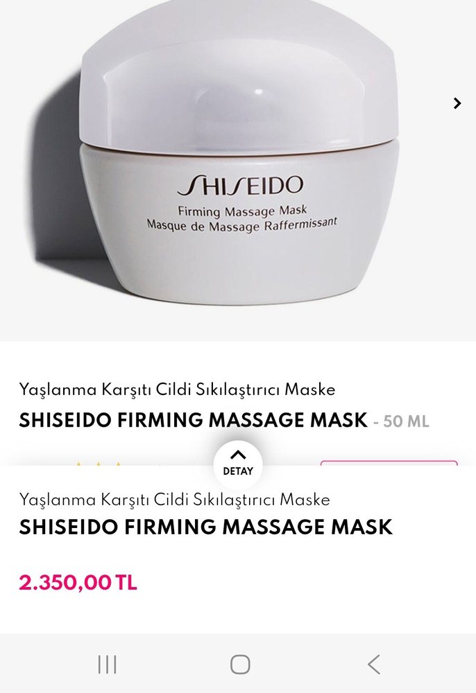 Shiseido Firming Massage Mask 50 ml - Görsel 5