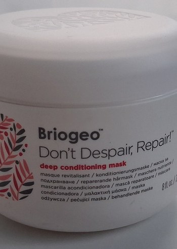 Briogeo Don't Despair Repair Derin Bakım Maskesi - Görsel 2