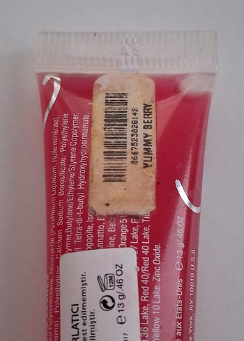 Victoria's Secret Beauty Rush Lip Gloss "Yummy Berry" - Görsel 3