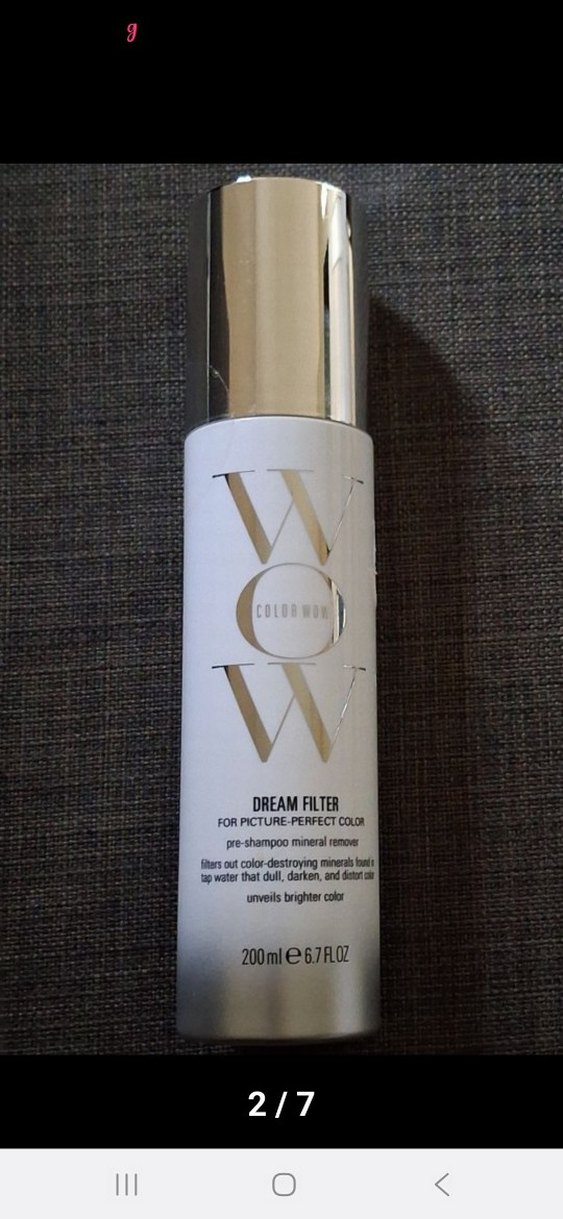 COLOR WOW  Dream Filter Pre-shampoo Mineral Remover 200 ml. - Görsel 2