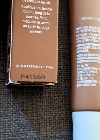 Summer Fridays  Lip Butter Balm Hot Cocoa - Görsel 6