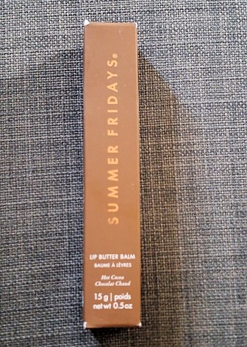 Summer Fridays  Lip Butter Balm Hot Cocoa - Görsel 3