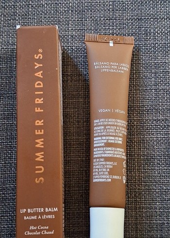 Summer Fridays  Lip Butter Balm Hot Cocoa - Görsel 5