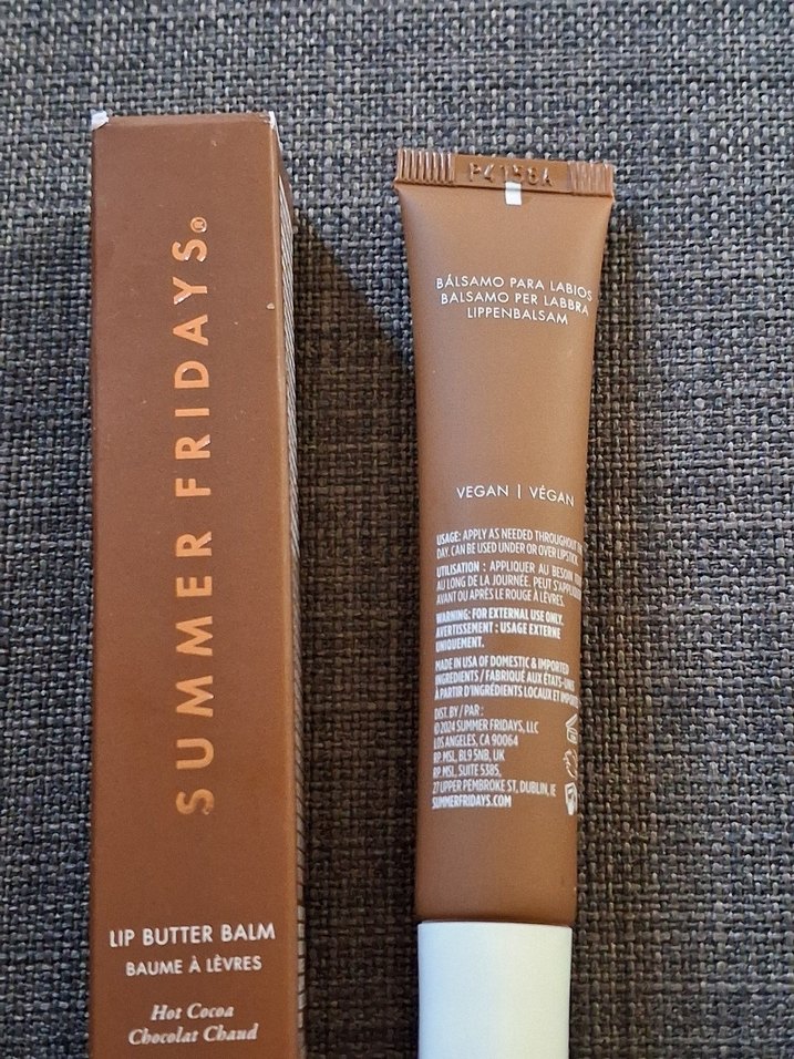 Summer Fridays  Lip Butter Balm Hot Cocoa - Görsel 5