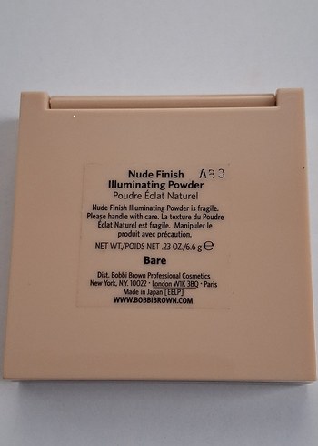 Bobbi Brown Nude Finish Illuminating Işıltılı Pudra - Bare - Görsel 7