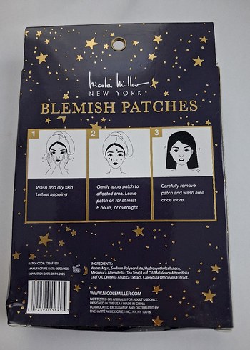 Nicole Miller Blemish Patches 72pcs in Box - Görsel 2