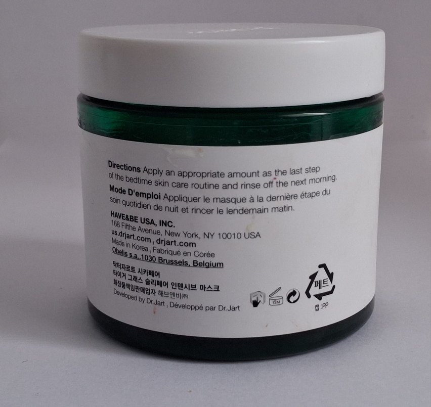 Dr.Jart+ Cicapair Tiger Grass Sleepair Mask - Görsel 3