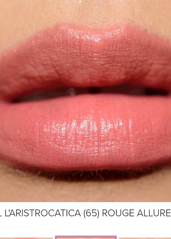 Chanel Rouge Allure Velvet 65 L'Aristrocatica Ruj - Görsel 8