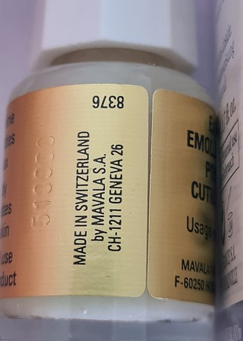 Mavala Cuticle Remover Tırnak Eti Temizleyici 5 ml - Görsel 4