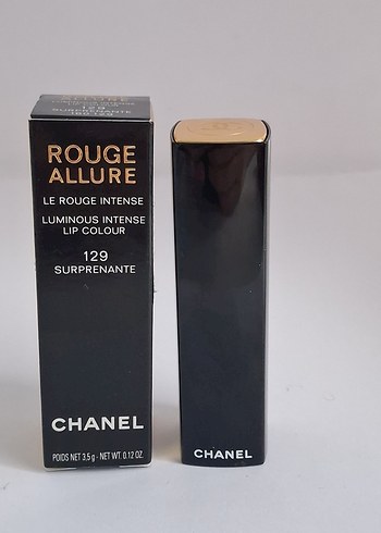 Chanel Rouge Allure 129 Surprenante Ruj - Görsel 9
