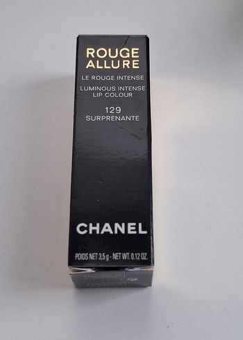 Chanel Rouge Allure 129 Surprenante Ruj - Görsel 6