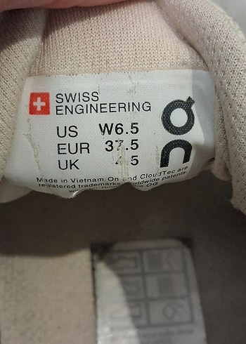 On Cloud Runner Kadın Spor Ayakkabı 37.5 - Görsel 4