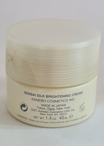  Beden Sensai Silk Brightening Cream SPF8 40 ml