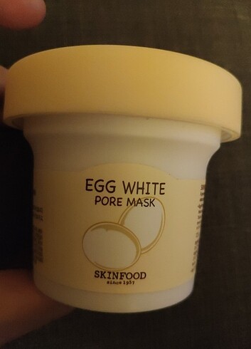 Skinfood Egg White Gözenek Yüz Bakım Maskesi 100 g 