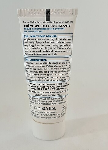 Diğer Pharmaceris EMOTOPIC emollient barrier cream dry and atopic skin