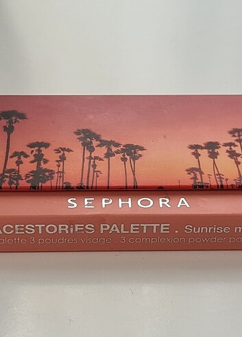 Sephora Collection Yüz paleti Facestories 3?lü yüz pudrası palet