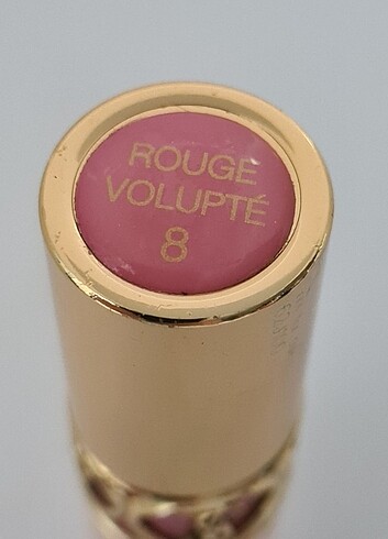  Beden Yves Saint Laurent Rouge Volupte Shine - # 8 Pink In Confidence