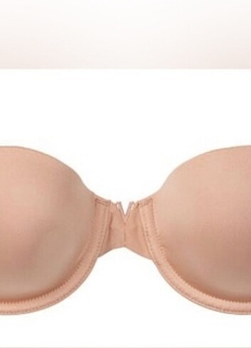 xs Beden ten rengi Renk Victoria's Secret Bare Sexy Illusions Lightly-Lined Strapless Br