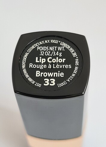  Beden pembe Renk Bobbi Brown Crushed Lip Color Saten Bitişli Mat Ruj- Brownie 33