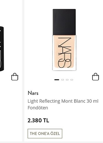  Beden Renk Nars Light Reflecting Mont Blanc 30 ml Fondöten