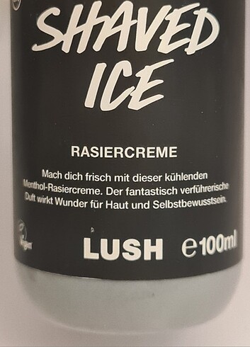 Diğer Lush Shaved Ice 100 ml 