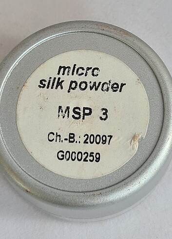 Kryolan Kryolan Micro Silk Powder MSP3