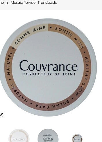 Avene Couvrance Correcteur De Teint Yeni. Renk tonu düzenleyici