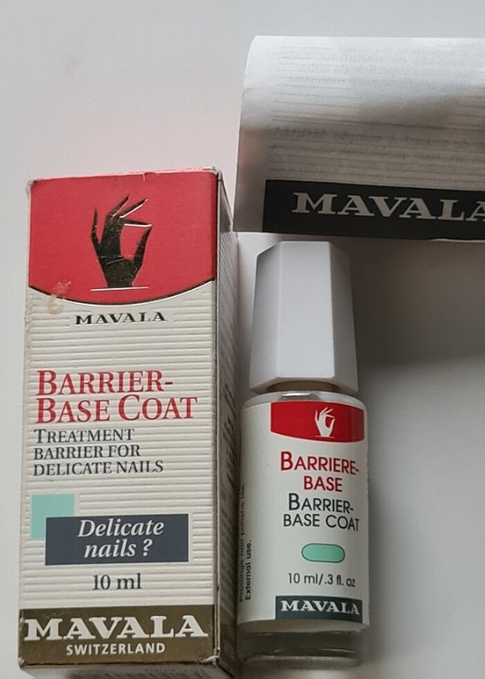 Mavala Barriere Base Coat Destekleyici Alt Taban 10 ml - Görsel 2