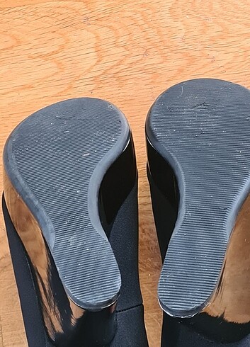 Walter Steiger Platform Taban Topuklu Ayakkabı 36 Siyah - Görsel 8