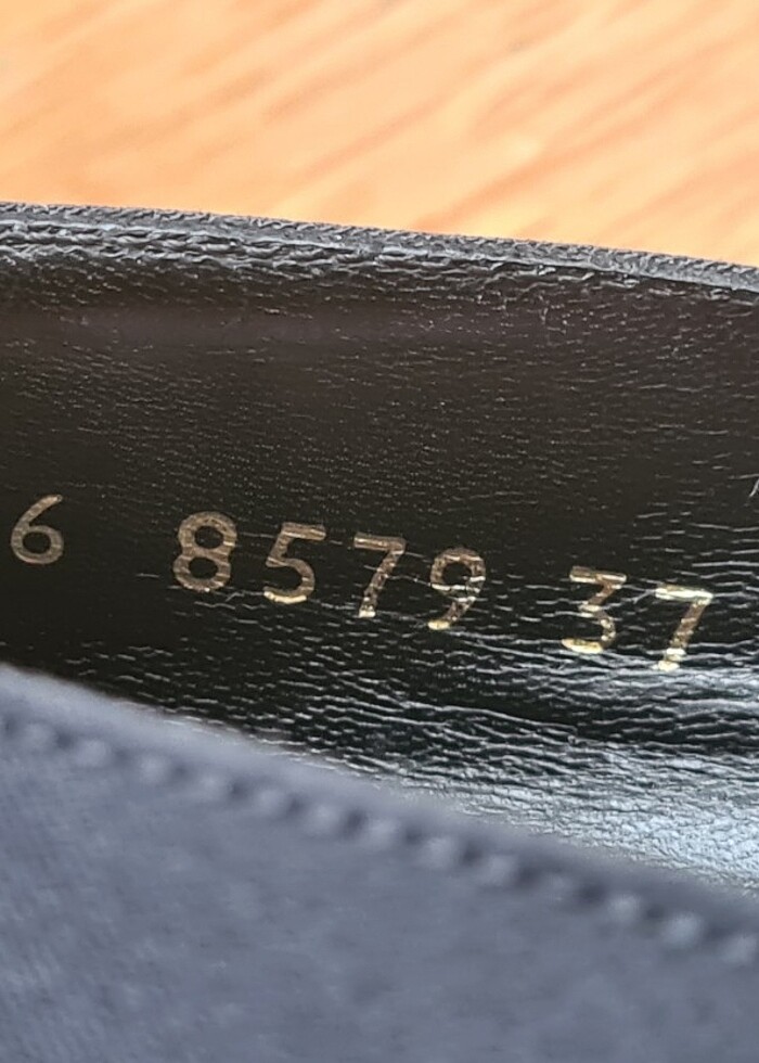 Walter Steiger Platform Taban Topuklu Ayakkabı 36 Siyah - Görsel 5