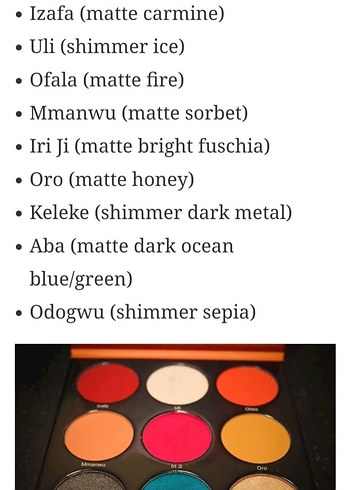 Beden Renk Juvias Place The Festival Palette