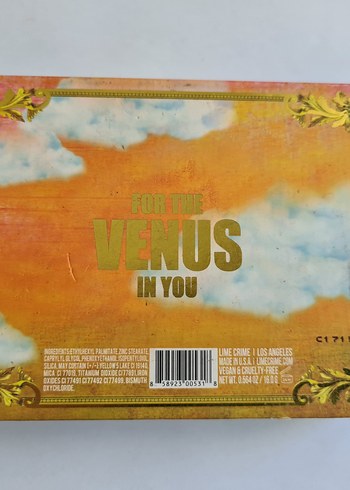 Beden Lime Crime Eye Shadow Palette - Venus I