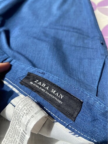 42 Beden lacivert Renk Zara kumaş pantolon