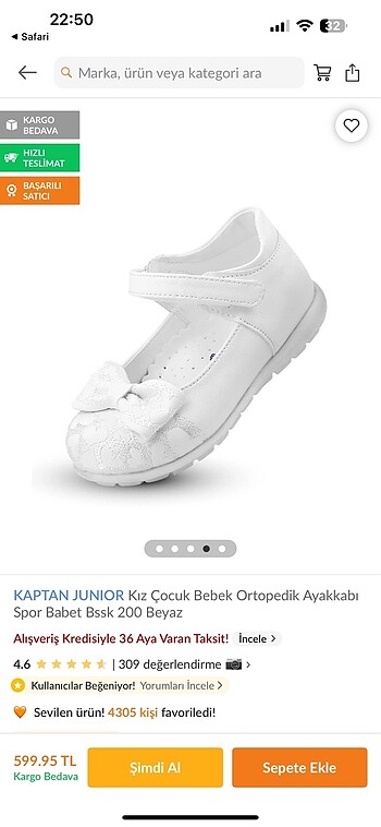 Ortapedik kız bebek ayakkabı - Görsel 6