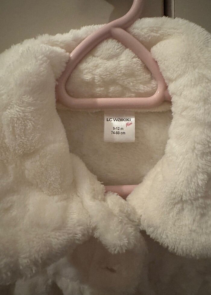 Beyaz hırka ceket - Görsel 3