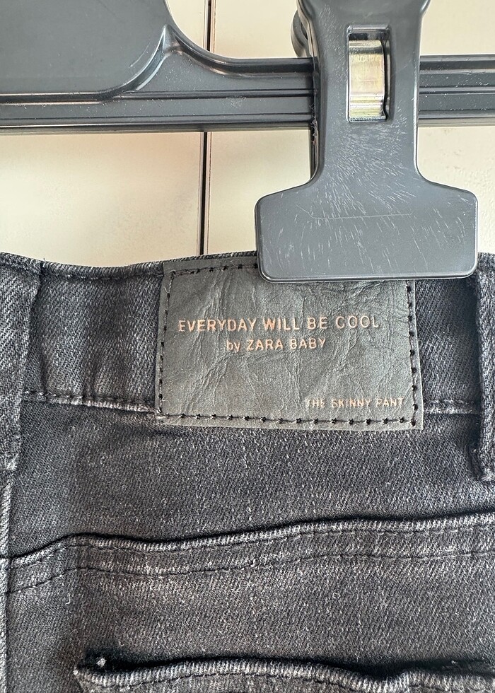 Zara siyah kot pantolon - Görsel 3