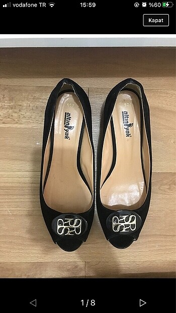 Babet / topuklu ayakkabı