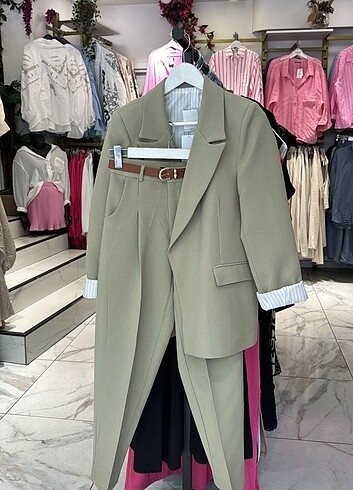 Fashion Angel Çağla yeşil ikili takım