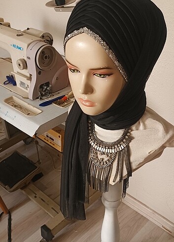 Beden siyah Renk Hazırduvak şal model