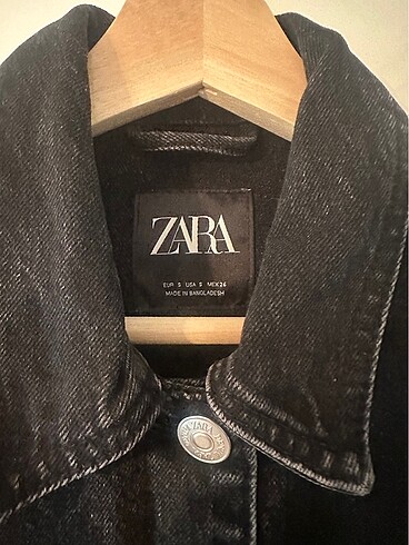 Zara Kesik kısa kot ceket