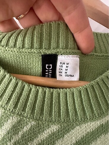 H&M Yeşil süveter