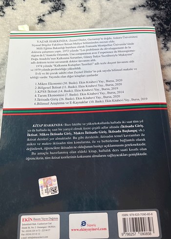 İktisat - Prof. Dr. Zeynel Dinler, 12. Baskı - Görsel 5