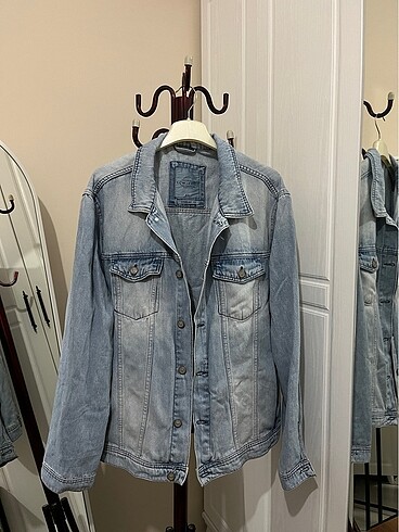 xxl Beden LCW Oversize Mavi Kot Ceket Boyfriend Model