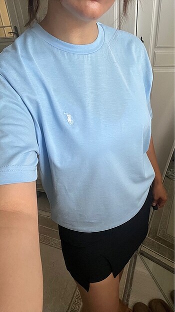Polo Ralph Lauren Kadın Mavi Tişört