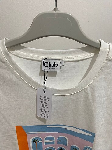 m Beden Beymen Club Kadın Beyaz Pamuklu Tişört