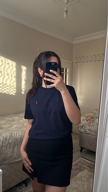 Polo Ralph Lauren Kadın Lacivert Tişört