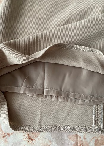 Bej Mini Kadın Takım Elbise - Görsel 6