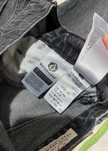 26 Beden Orijinal levis koyu gri jean 501 model
