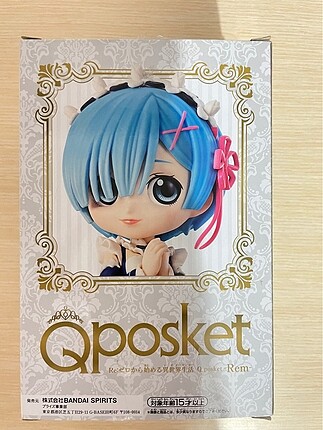Re:Zero - Starting Life in Another World Q Posket Rem Figurine S
